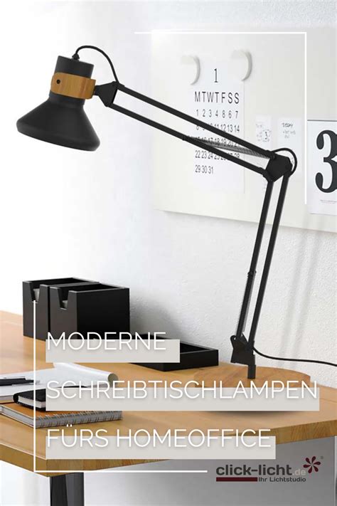 Moderne Schreibtischlampen fürs Homeoffice