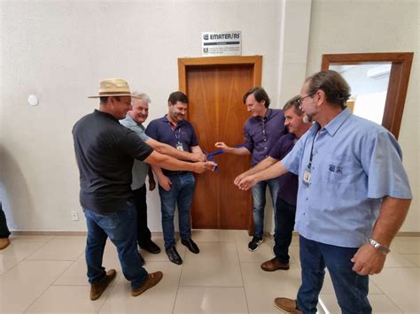 Inaugurada nova sede do Escritório Municipal da Emater RS Ascar de São