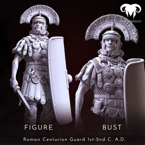 3d Printable Bundle Roman Centurion 1st 2nd C Ad Bravery And Valor