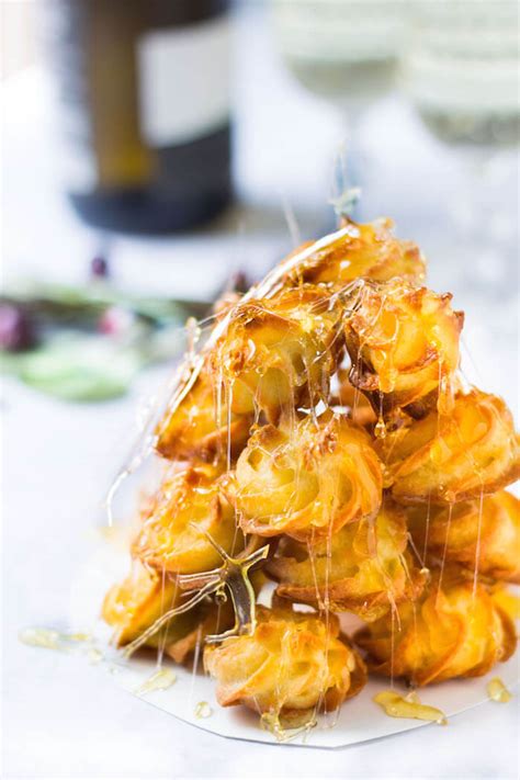 Croquembouche Recipe Cream Puff Tower Profiterole Mon Petit Four