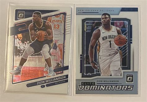 Zion Williamson Panini Donruss Optic Base Elite