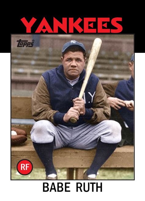 Pin By Jerry Baro On Sports Cards Famous Baseball Players Babe Ruth