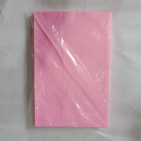 Jual Kertas Cover Jilid Manila Bc Merah Muda Pink Folio 100 Lembar