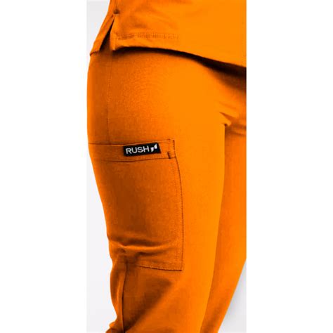 Inicio Uniforme De Dama Medico Anti Fluido MOD BAS NARANJA