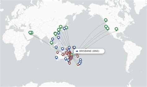 Direct Non Stop Flights From Brisbane Bne