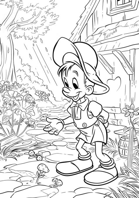 Coloriage Pinocchio Imprimer Gratuit Objectif Maternelle