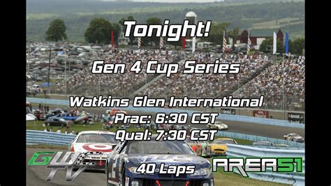 Area Racing League Gen Cup Series Youtube