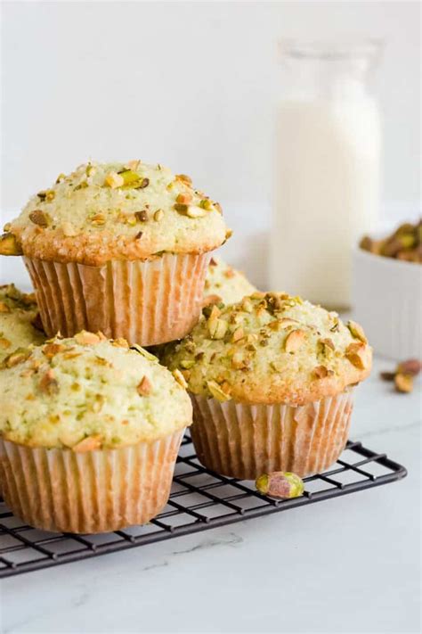 Pistachio Nut Muffins The Darling Apron