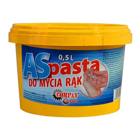 Pasta Rodek Czyszcz Cy Do Mycia R K Bhp As L Detergentowa