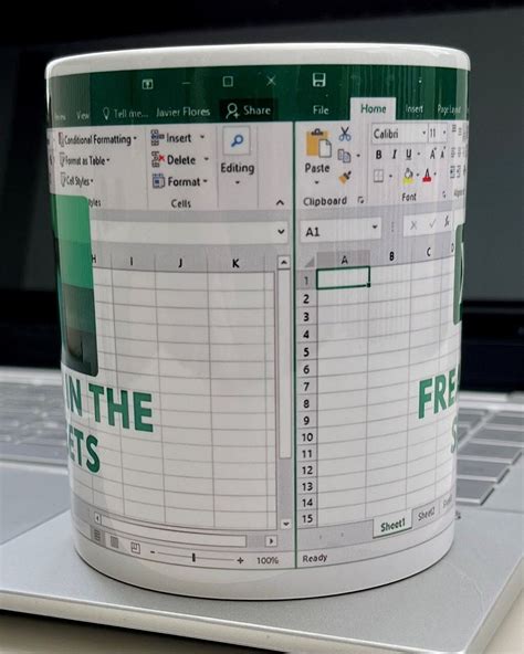 Excel Freak In The Sheet Mug Funny Excel Spreadsheet Mug Etsy Uk