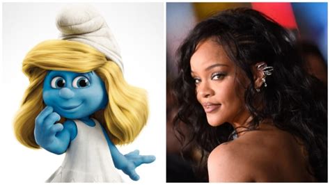 Rihanna To Play Smurfette Write Music For New Smurfs Film The FADER