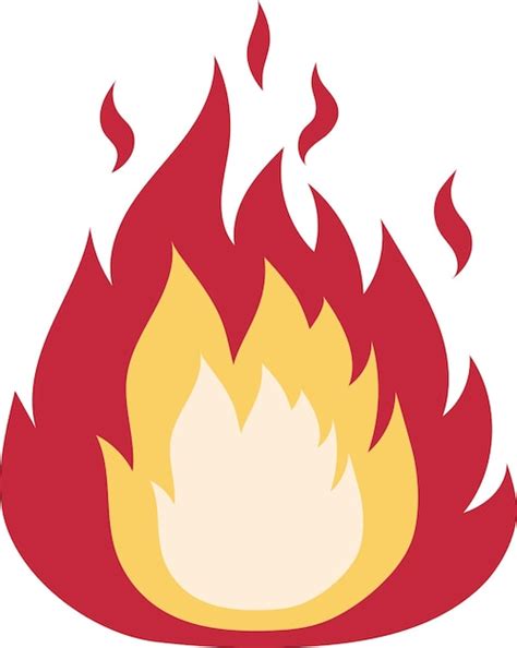 S Mbolo Del Logotipo Del Elemento Fuego Ilustraci N Vectorial Vector