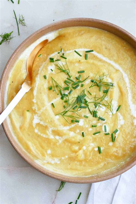 Fennel And Leek Soup With Potatoes It S A Veg World After All