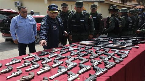 Incautan Armas Dentro Del Internado Judicial De Trujillo El