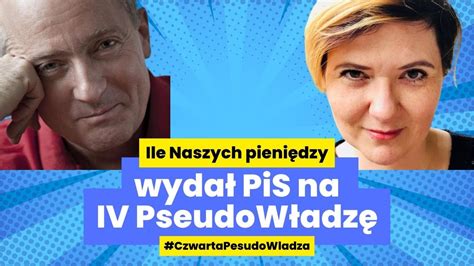 Beata Grabarczyk Krzysztof Luft Wydatki PiS u na IV Pseudo Władzę