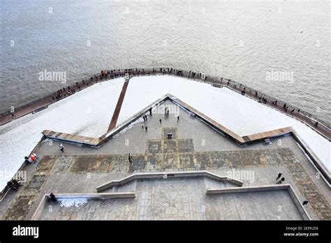 Liberty State Park seen from the Statue of Liberty, New Jersey, New ...