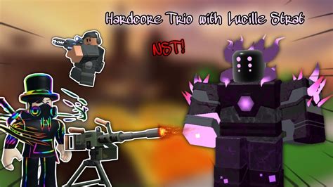 TRIO HARDCORE IN TDS LUCILLE STRAT P1 NST YouTube