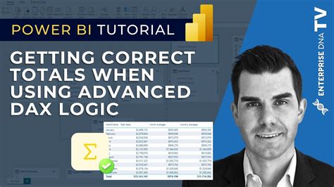 How To Get Totals Correct When Using Advanced Dax Logic In Power Bi 2023 Update Youtube