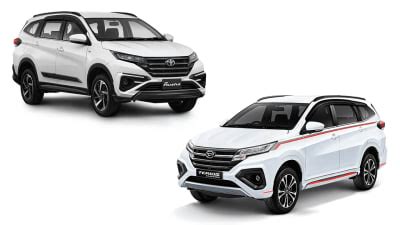 Komparasi Toyota New Rush Vs Daihatsu All New Terios Terbaru MUF