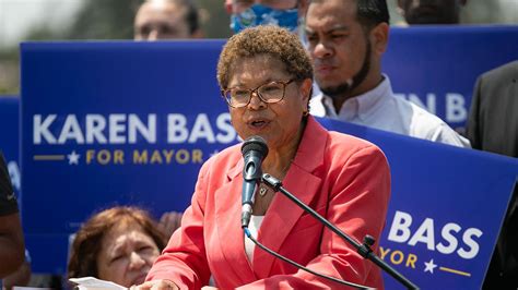 Karen Bass Pledged Not To Travel Internationally During Campaign For La