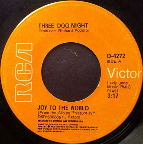 Three Dog Night – Joy To The World (1971, Vinyl) - Discogs