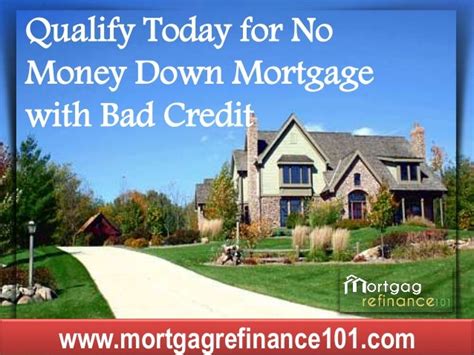 Mortgage Refinance with No Money Down - Know About No Money Down ...