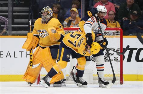 Behind Enemy Lines Nashville Predators Vs Edmonton Oilers