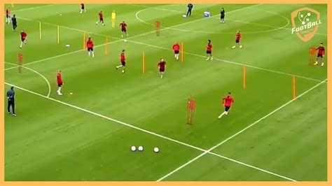 Middlesbrough Fc Intense Passing Drill With Two Balls Two Variations Youtube