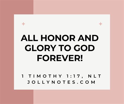 All Honor And Glory To God Forever 8 Bible Verses About Giving God All