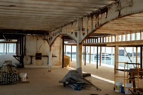 Ss Ste Claire Boblo Boat Is Being Restored At Riverside Marina