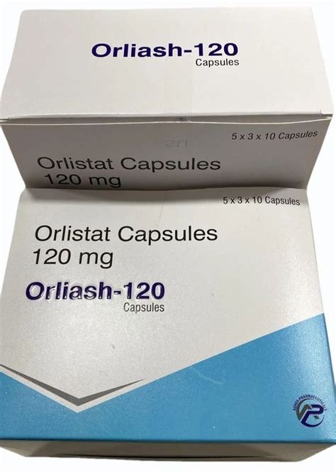 Orlistat 120 Capsule At Rs 100 Stripe Orlistat Capsules In Nagpur