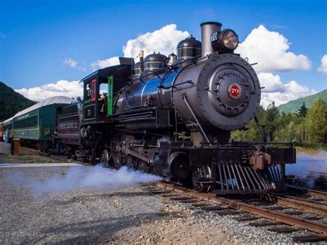 Mt Rainier Railroad And Logging Museum Rails To Ales Steam Train At