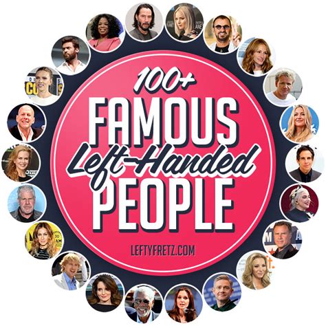 100+ Famous Left Handed People - World's BIGGEST List 2024