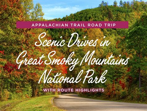 Scenic Drives In Great Smoky Mountains National Park Road Trip Usa