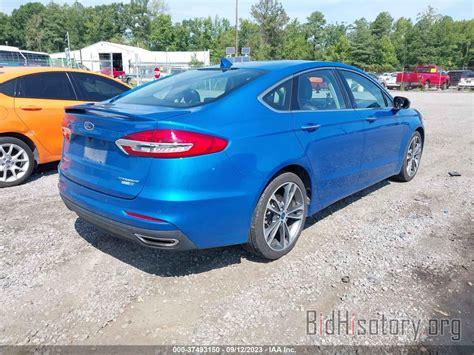 Report 3fa6p0d9xlr133289 Ford Fusion 2020 Blue Gasoline Price And Damage History