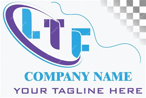 premium vector ltf letter logo design