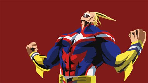 Fanart I Made All Might Minimalist R Bokunoheroacademia