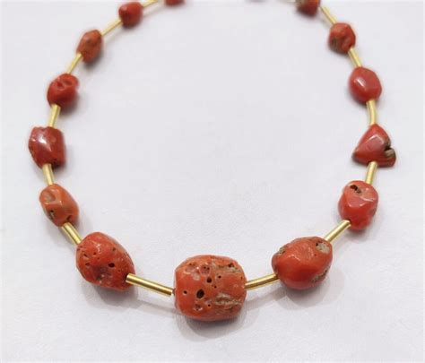 100 Natural Italian Red Coral Beads Red Coral Etsy