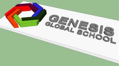 Genesis Global School Logo 3d Warehouse