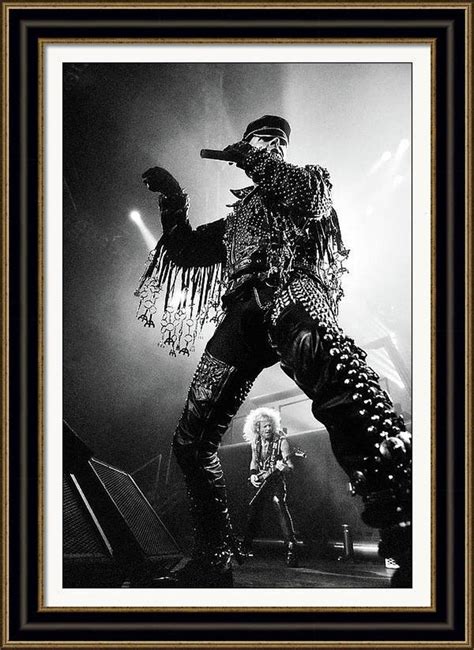 Rob Halford Of Judas Priest Art Rock And Roll Hall Of Fame Judas Priest Print Judas Poster