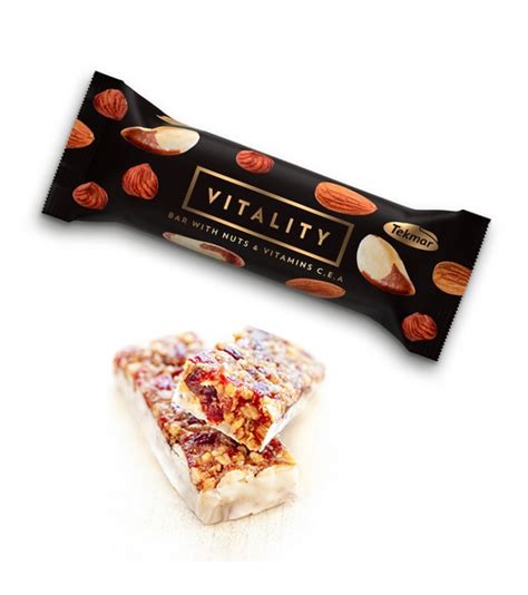 Vitality Nut Bar 50g Noix And Vitamines Cea Options 1 Barre