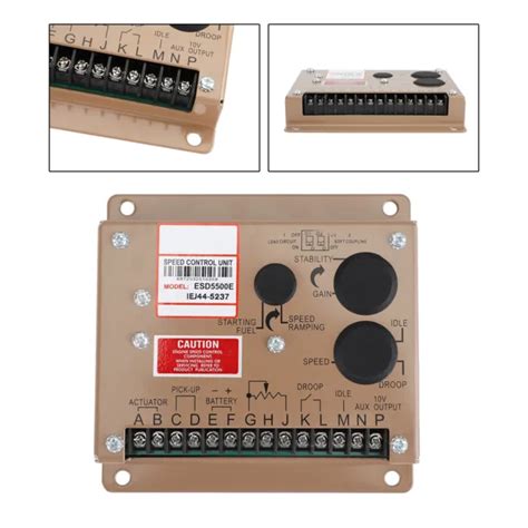 CONTRÔLEUR ÉLECTRONIQUE DE Vitesse Moteur ESD5500E Générateur Pièces