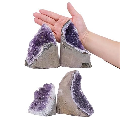 Kg Amethyst Crystal Geode Specimen Set Pieces L For Sale