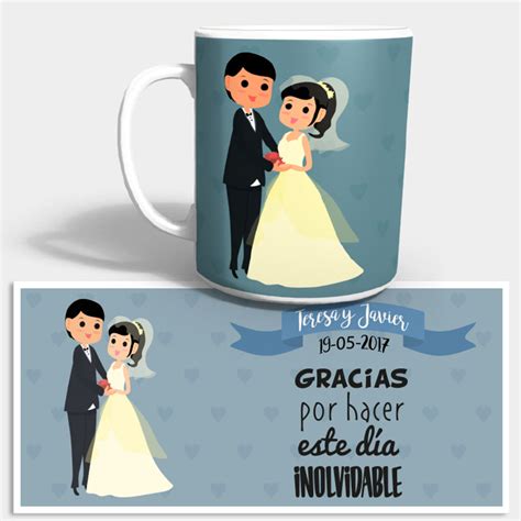 Taza Personalizada Para Detalle Boda