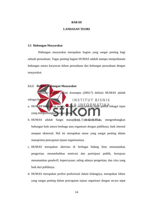 Pdf Bab Iii Landasan Teori Sir Stikom Edusir Stikom Edu