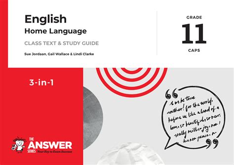 Grade English Home Language Study Guides The Answer Series