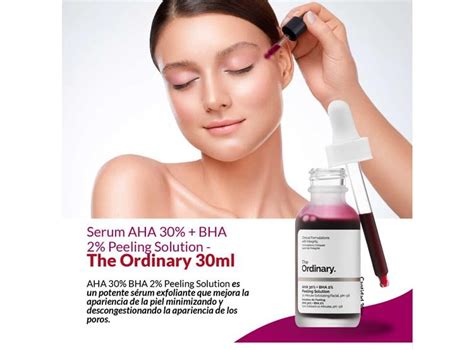 Ripley SERUM FACIAL THE ORDINARY AHA 30 BHA 2 PEELING SOLUTION 30 ML