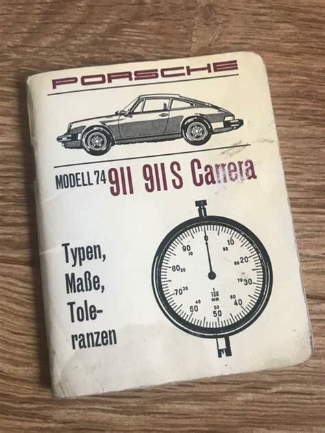 Brochures Catalogues Porsche Carrera Mfi Model Catawiki