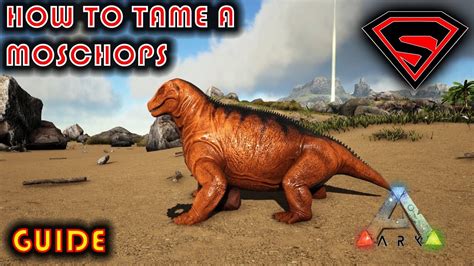 Ark How To Tame A Moschops Everything You Need To Know About