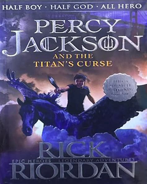 Percy Jackson And The Titan S Curse By Rick Riordan Books Clock